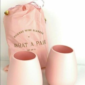 Odeme Silicone Wine Glasses from FabFitFun NWT